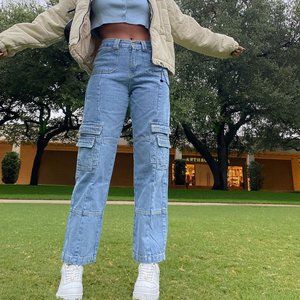 Princess Polly Utility Jea *Trending* Size XXS-US0